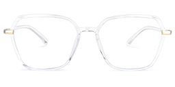 Gerry Geometric Clear Glasses0