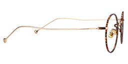 Master Round Red Floral Glasses5