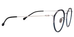 Alvin Round Dark Blue Glasses4