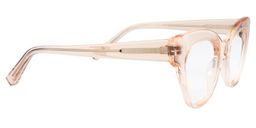 Andrea Cat Eye Beige Glasses5