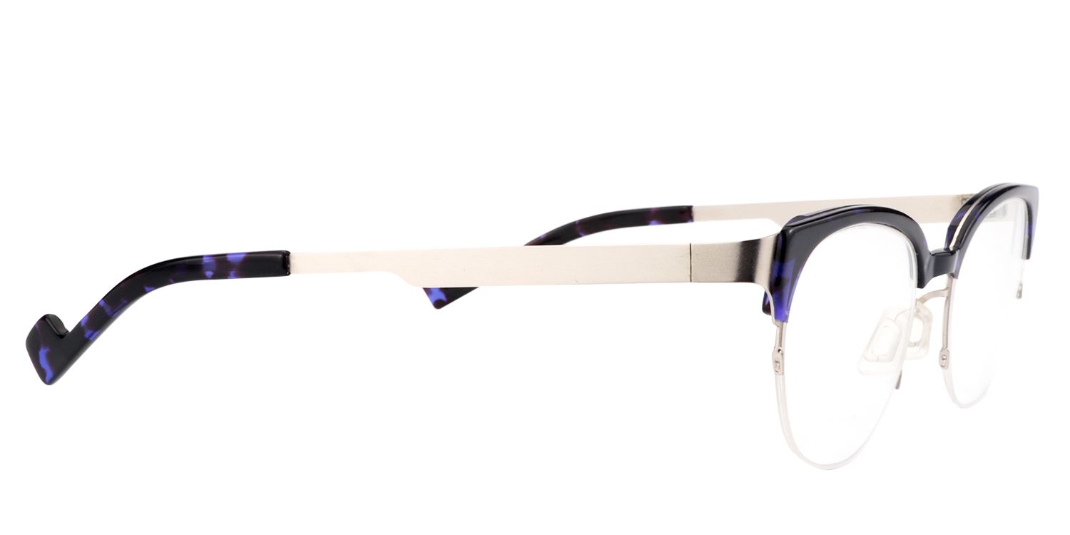Square Purple Tortoise Glasses | Zeelool Glasses4
