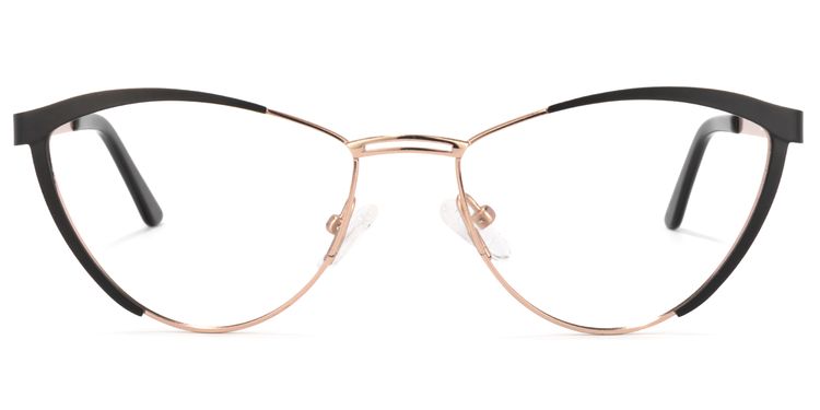 Sydney Cat Eye Black Glasses