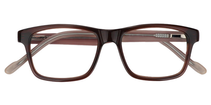 Oval Brown Glasses | Zeelool Eyeglass Frames1