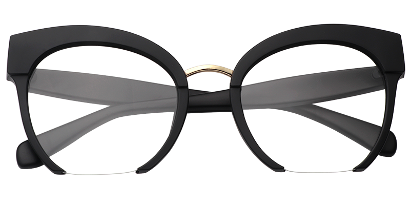 Round Black Glasses | Zeelool Optical Online1