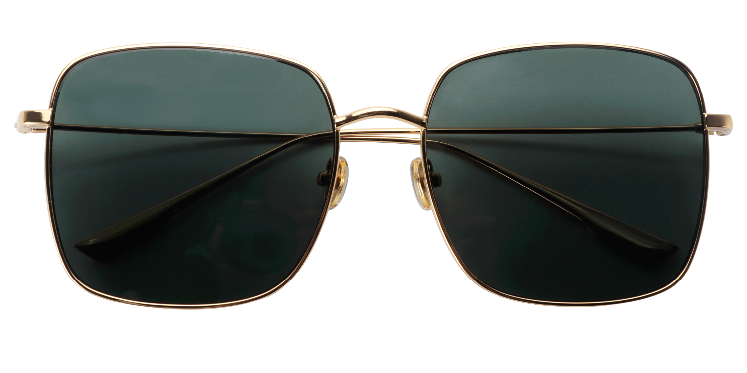Square Gold Sunglasses | Zeelool Sunglasses1