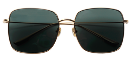 Simona Square Gold Sunglasses1