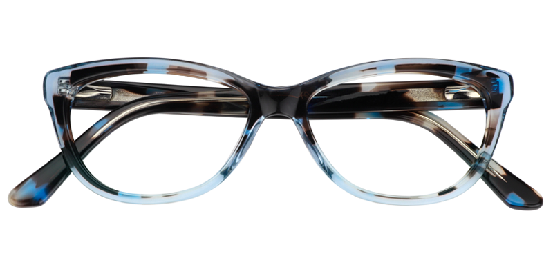  Cat Eye Blue Tortoise Glasses1