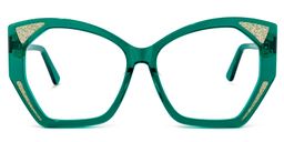 Routh Geometric Green Glasses0