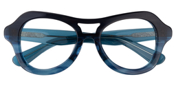 Alcuin Aviator Blue Glasses1