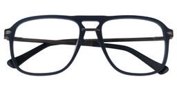 Ailie Aviator Dark Blue Glasses1