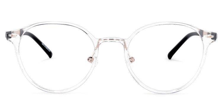 Peyton Round Clear Glasses
