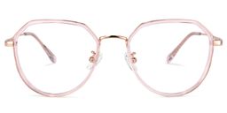 Parker Geometric Pink Glasses0