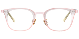 Sarah Rectangle Pink Glasses0