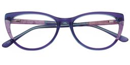 Thelma Cat Eye Purple Glasses1
