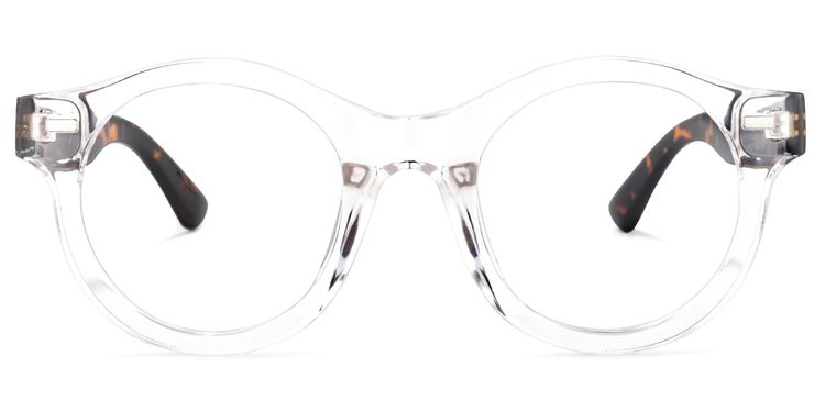 Paxton Round Clear Glasses