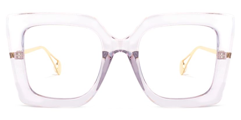 Qatar Square Light-Purple Glasses