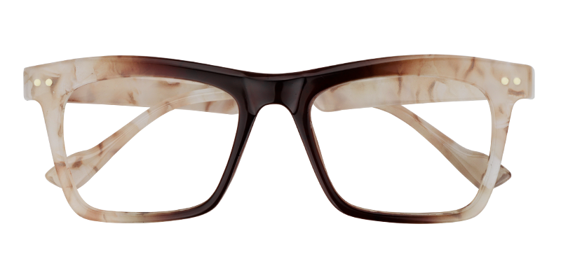 Rectangle Brown Glasses1