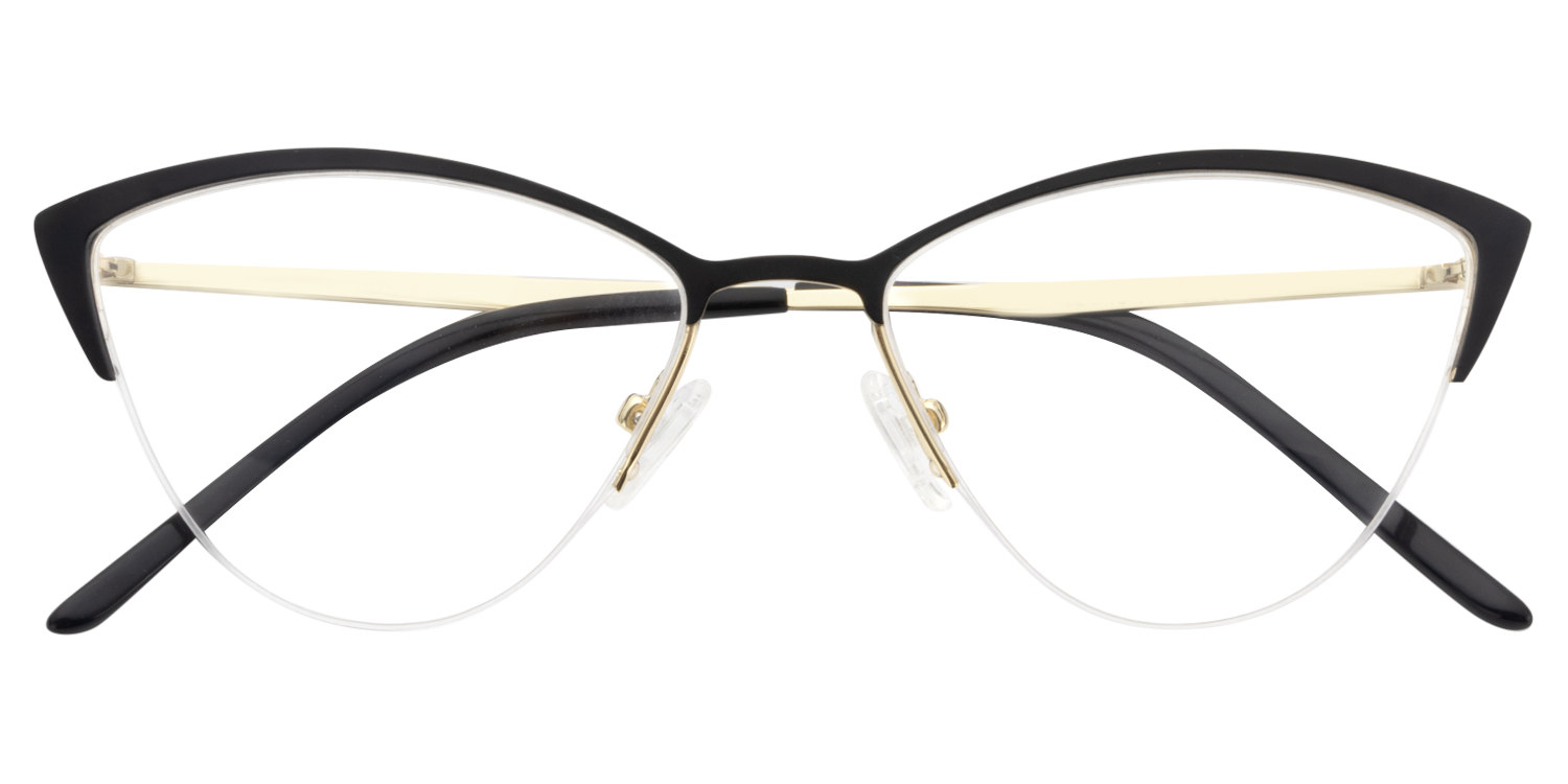 Cat Eye Black Glasses | Zeelool Glasses1