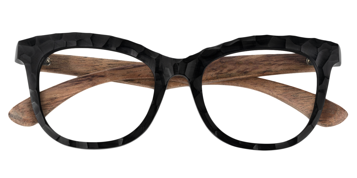 Square Black Glasses | Zeelool Glasses1