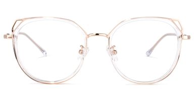 Ofelia Cateye Clear Glasses