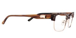 Berton Browline Brown Glasses3