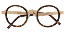 Wendy Round Tortoise Glasses1