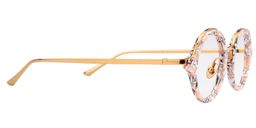 Fiona Round Floral Glasses4