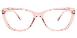 Qamar Cateye Pink Glasses4