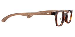 Jasmine  Rectangle Tortoise Glasses 5