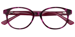 Angela Oval Purple Glasses1