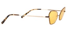 Bunny Beige Geometric Sunglasses4