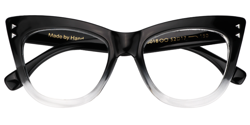 Cateye Black Glasses1