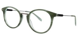 Thomas Round Dark-Green Glasses2