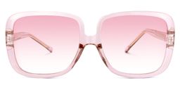 Raymond Square Pink Sunglasses0