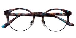 Jordan Round Floral Glasses1