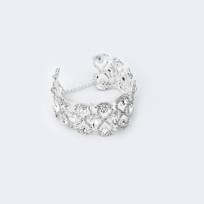 Glaring Occidental Style Silver Bracelet