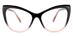 Shelby Cateye Black-Pink Glasses0