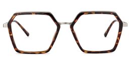 Sierra Geometric Tortoise Glasses0