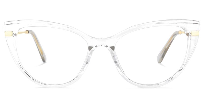 Sadie Cateye Clear Glasses