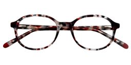 Adamson Oval Tortoise/Clear Glasses1