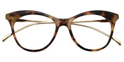 Addison Cat eye Tortoise Glasses1