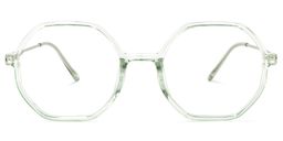 Tanner Geometric Light-Green Glasses0