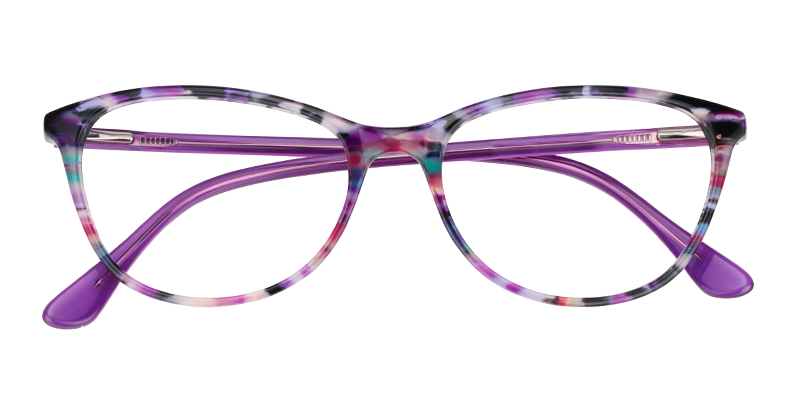 Oval Purple Glasses1