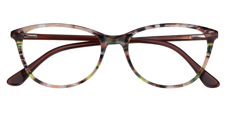 Oval Brown Glasses1