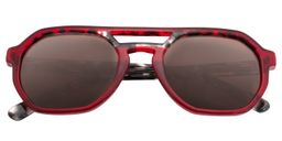 Aherne Aviator Red Sunglasses1