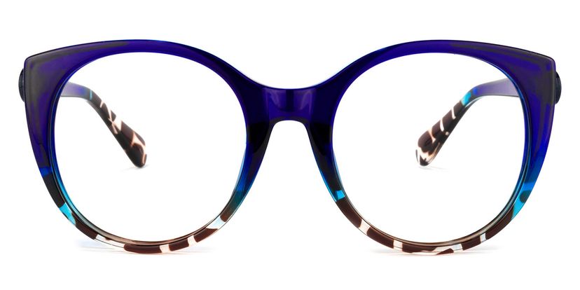 Migdalia Cateye Dark-Blue Glasses