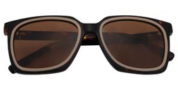 Akbar Square Tortoise Sunglasses1