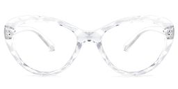 Warren Cateye Clear Glasses0
