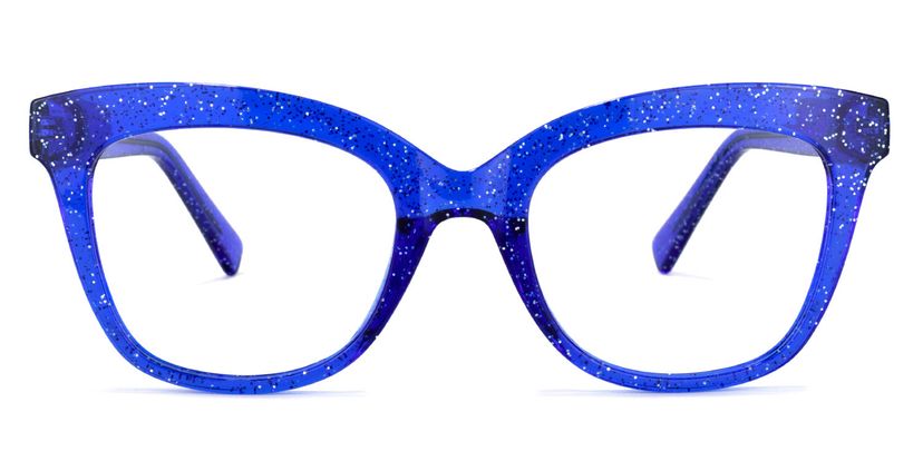 Santiago Cateye Blue Glasses