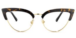 Eloisa Cateye Tortoise Glasses0